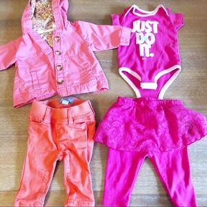 Baby girl 3 month clothing bundle